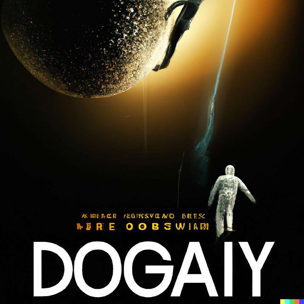 the discovery of gravity, promotional poster for an Oscar-winning movie